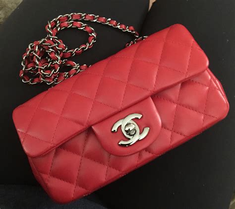 chanel mini red purse forum